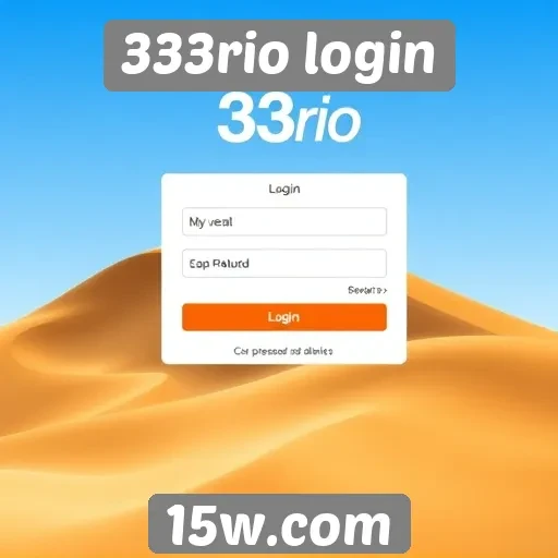 Novos recursos no 333rio login otimizam experiência do usuário