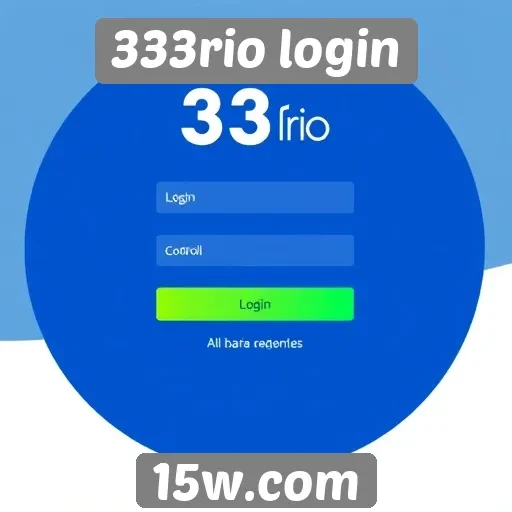 Principais recursos do 333rio login