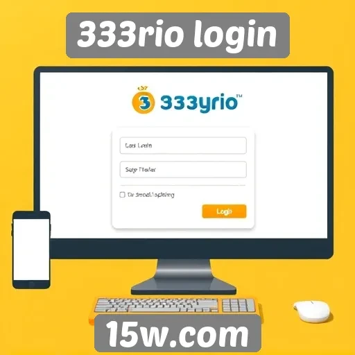 Acesso simplificado no site 333rio login