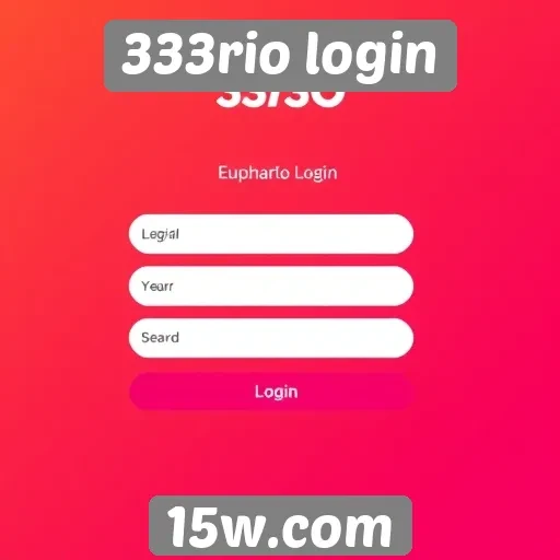 Experiência do usuário no site 333rio